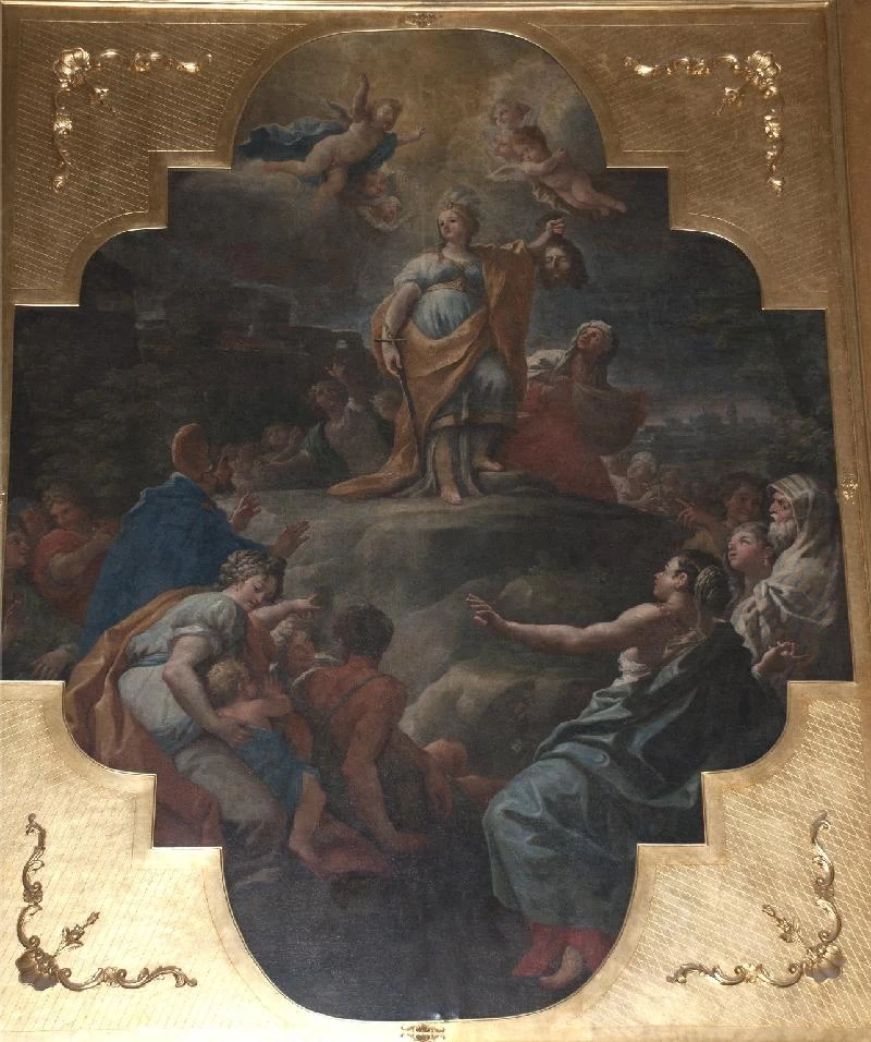 Dipinto di Giuditta con la testa di Oloferne